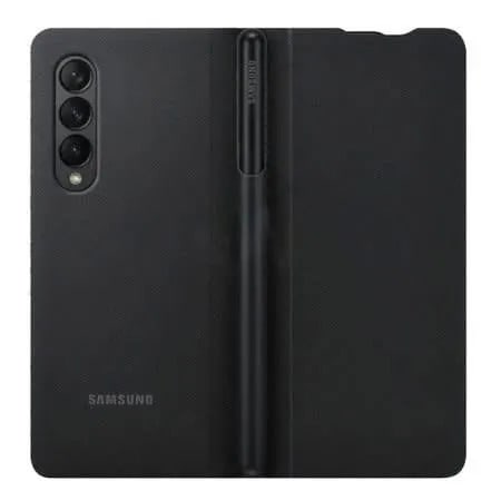 Pouch Cover With S-Pen For Samsung Galaxy Z Fold 3  - Black