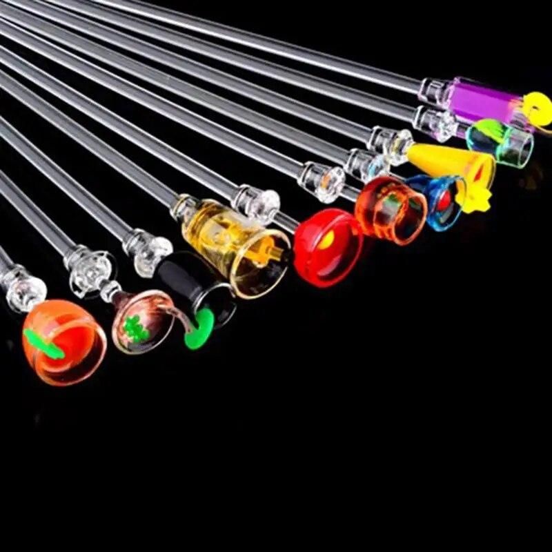 10 pcs/set 22cm Cocktail Drink Mixer Bar Puddler Muddler Stirring Mixing sticks Ladle Stirrer Swizzle Sticks Cocktail Picks