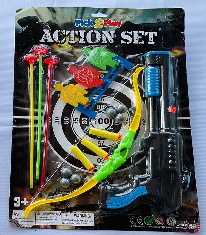 Action Kid Hunter Gun Game - BLUE TIP