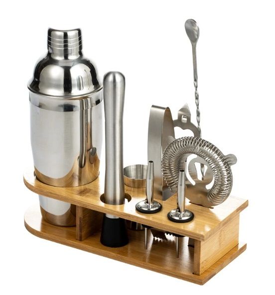 10PCS Shaker Cocktail Set Drinks Bar Accessories Mojito