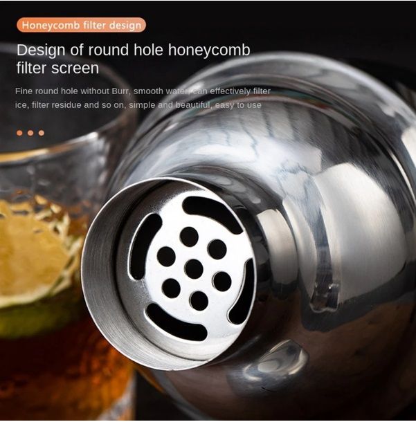10PCS Shaker Cocktail Set Drinks Bar Accessories Mojito