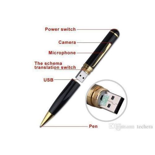 Hidden Camera SpyPen Recorder Multifunctional Pen