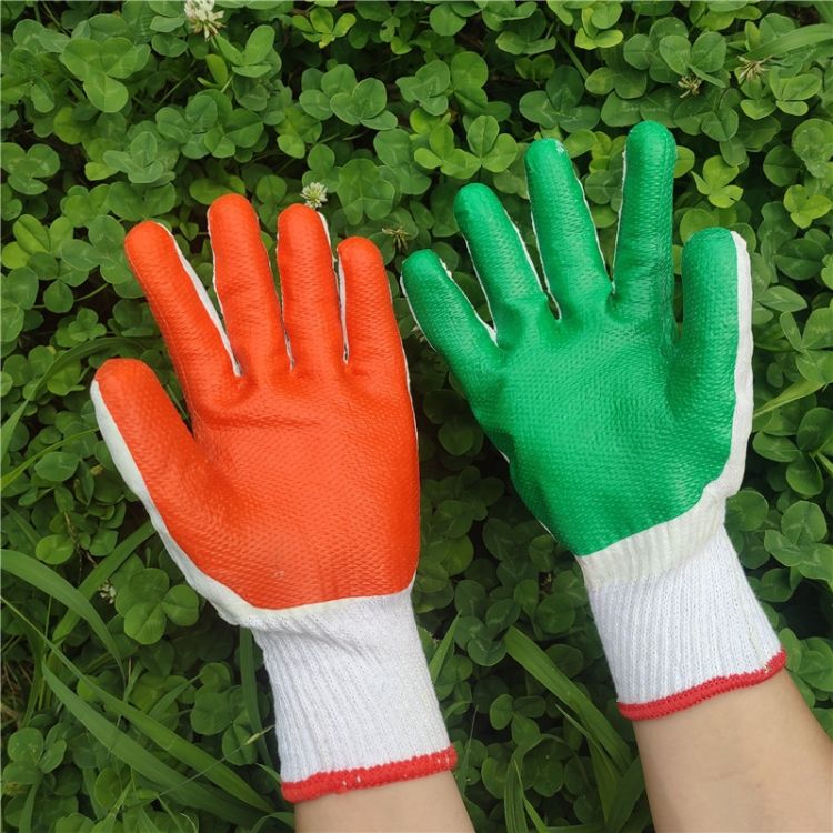 12 PCS Labor Insurance Rubber Gloves
