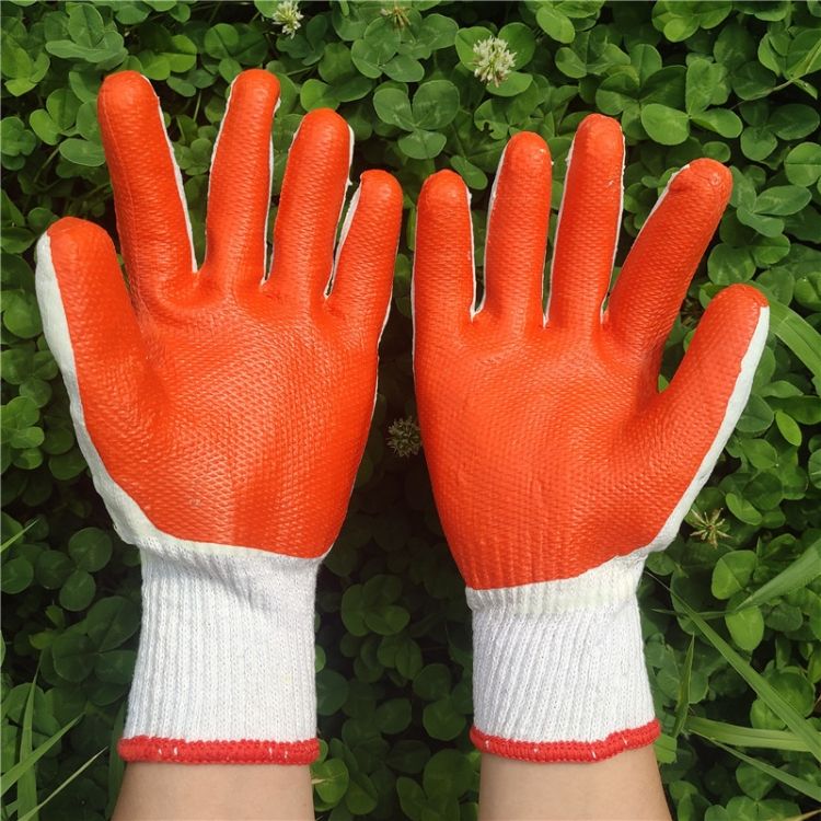 12 PCS Labor Insurance Rubber Gloves