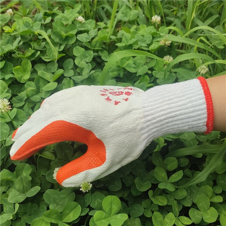 12 PCS Labor Insurance Rubber Gloves