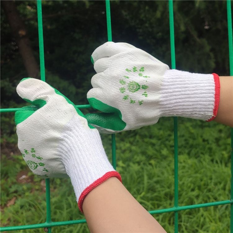 12 PCS Labor Insurance Rubber Gloves