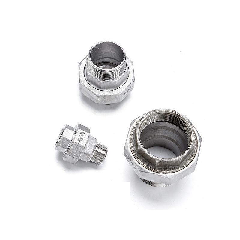 304 Internal and External Thread Loose Joint Stainless Steel Joint Internal and External Thread Mouth 4 Points 6 Points 1 Inch Pipe Union Yuan Order