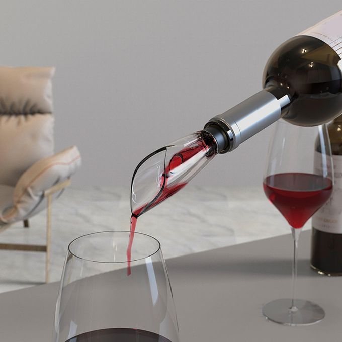 Electric Red Wine Opener Set USB Rechargeable Corkscrew Remover 5PCS