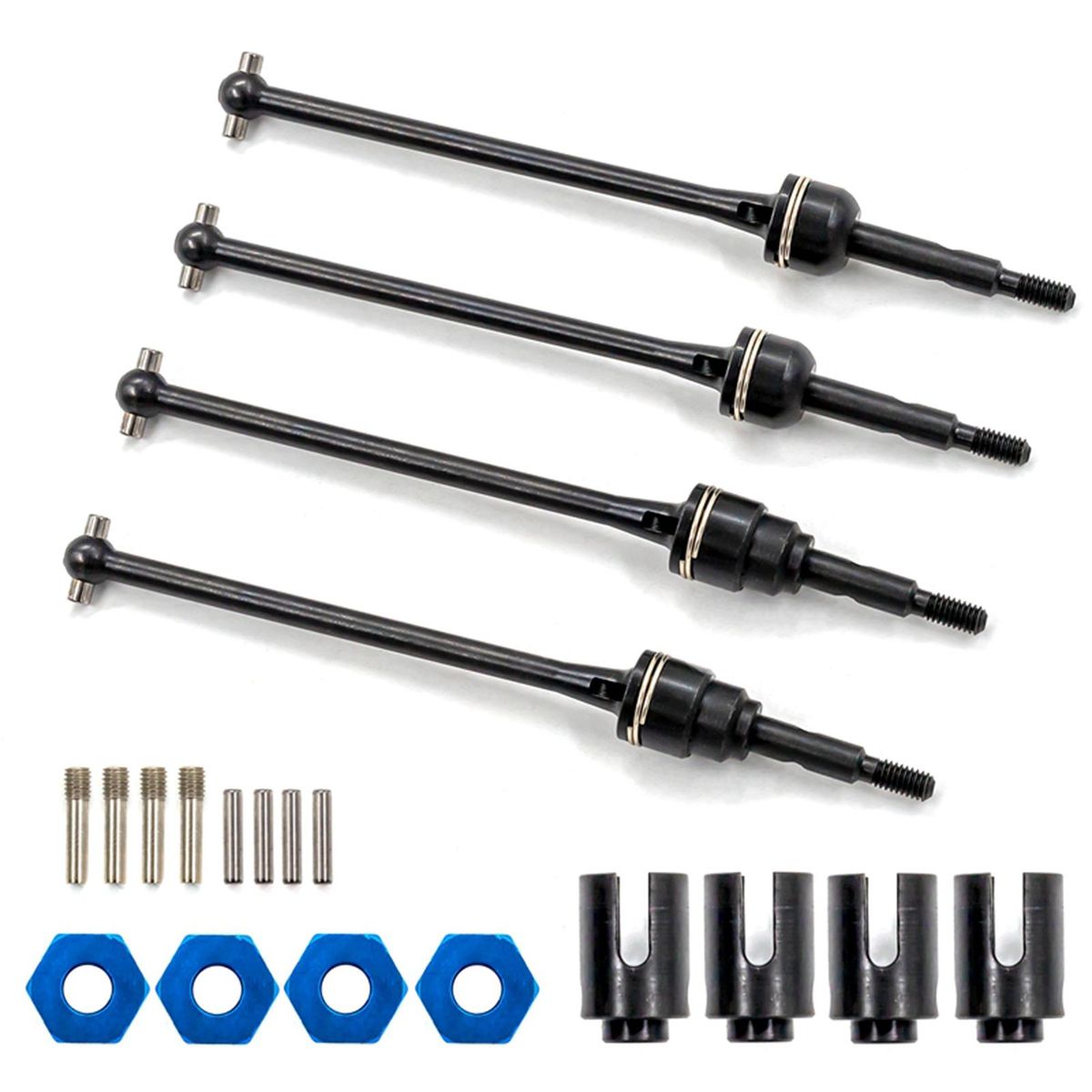 CVD Drive Shaft Upgrade Parts Replacement for 1/10 Slash rustler 2WD Remote Control Car