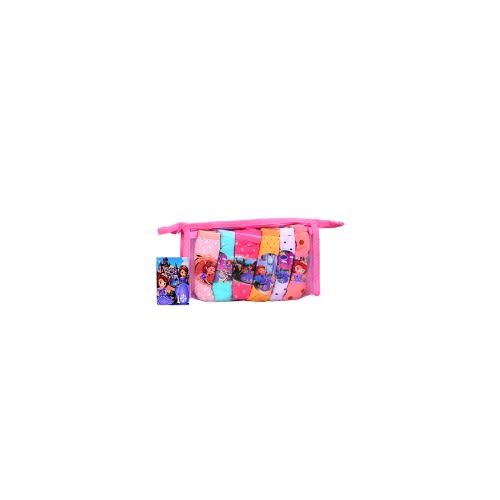 Disney Sofia Graphic Pant- Multicolour- 6 In 1 Pack (colour May Vary