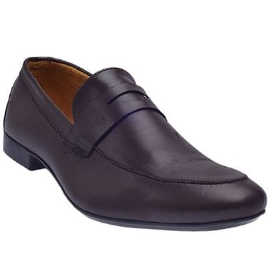 Shoe With Belt Detail - Brown