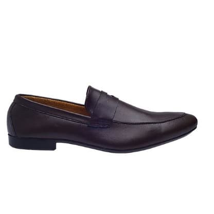Shoe With Belt Detail - Brown