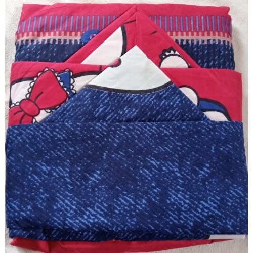 Hello Kitty Kiddies Bed Sheet And 2 Pillow Cases - 4x6ft