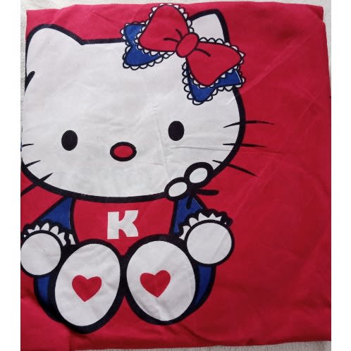 Hello Kitty Kiddies Bed Sheet And 2 Pillow Cases - 4x6ft