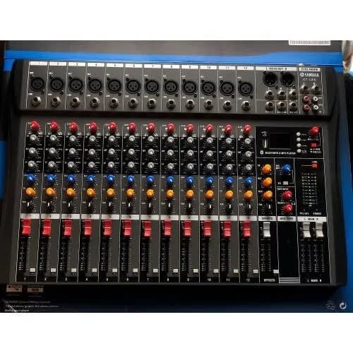 Yamaha 12 Channel Mixer With Bluetooth Effect And USB