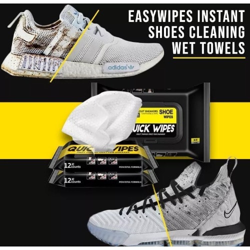 Quick Shoe Wipes - 80pcs