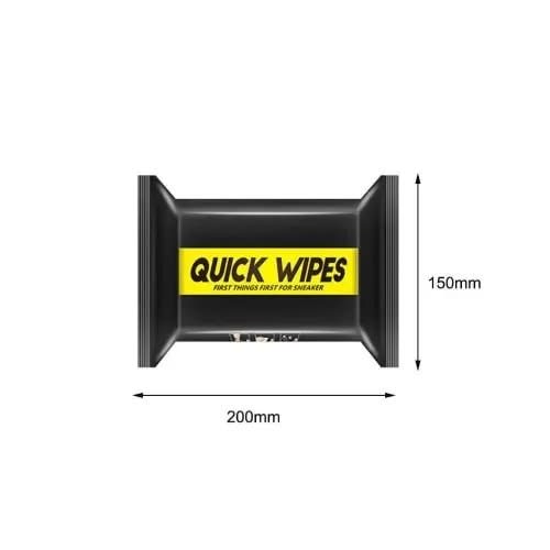Quick Shoe Wipes - 80pcs