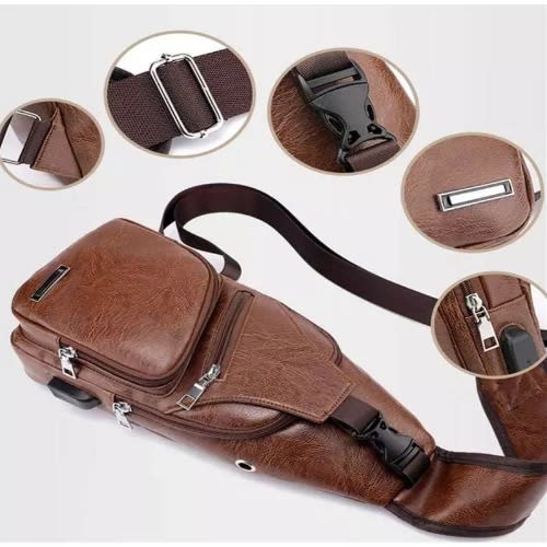 Men Casual Chest Bag