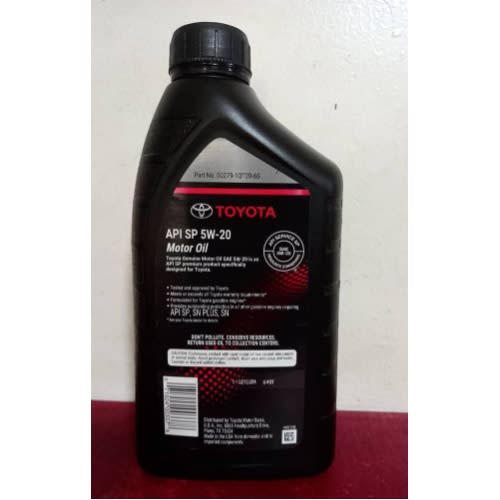 Toyota - Sae 5w-20 Motor Oil- 946ml