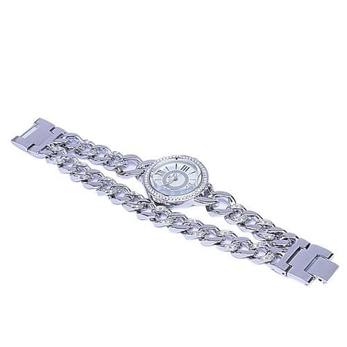 Bee Sister Non Tarnished Wristwatch - Silver