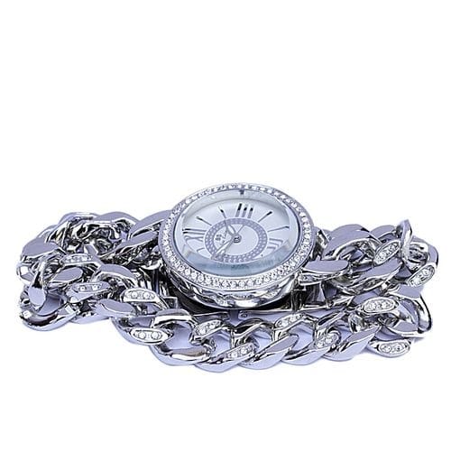Bee Sister Non Tarnished Wristwatch - Silver