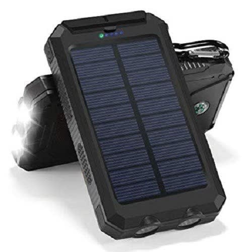 Solar Charger + Power Bank 20000 Mah