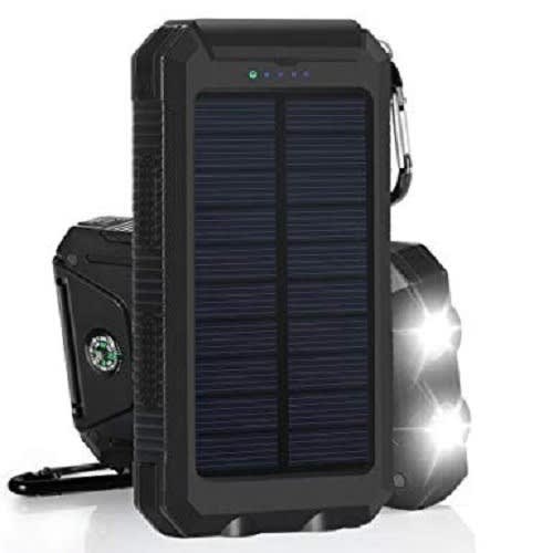 Solar Charger + Power Bank 20000 Mah