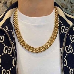 Men's Gold Cuban Link Chain