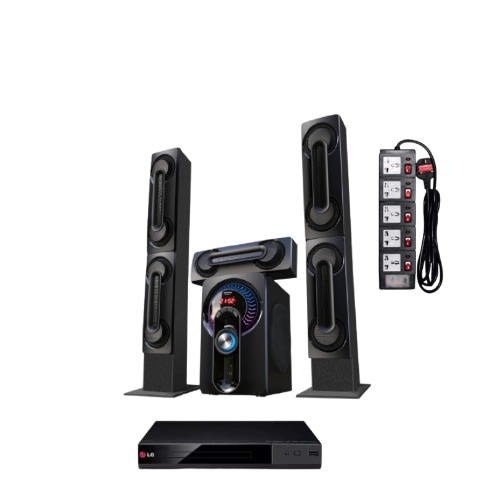 3.1ch Multimedia Home Theater Se-8345t + Dvd Player + Free Extension