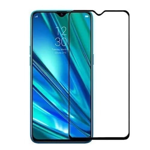 Tempered Glass Protector For Samsung Galaxy A12 - Black