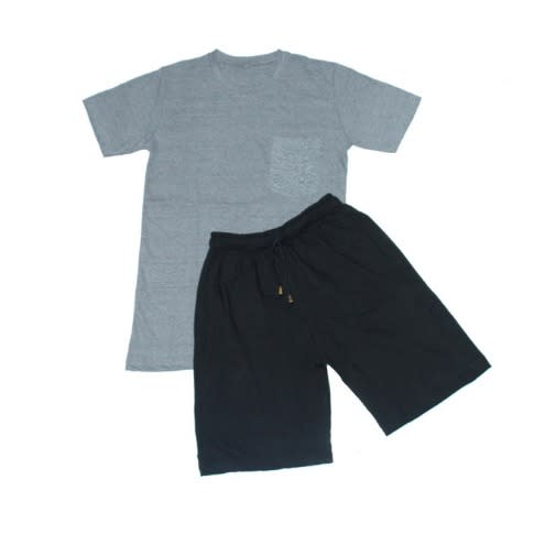 Men's 2-in-1 Pocket Tshirt And Short Set