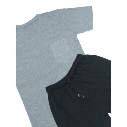 Men's 2-in-1 Pocket Tshirt And Short Set