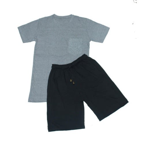 Men's 2-in-1 Pocket Tshirt And Short Set