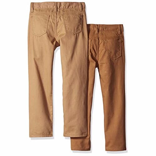 Five Pocket Twill Pants - Pack Of 2