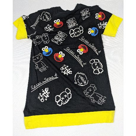 Sesame Character Print Tshirt Top