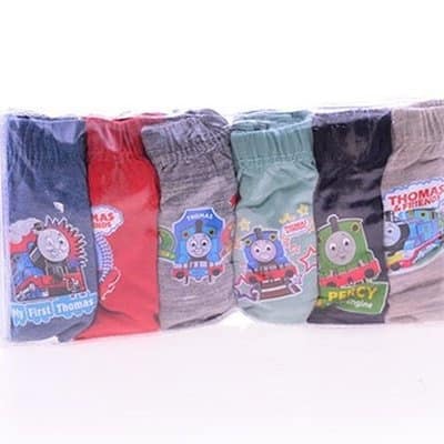 6pcs Boys Underwear - Multicolour