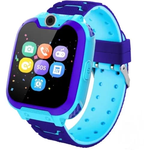 Kids Waterproof Touch Screen Smartwatch With Two-way Call Sos Games - Camera -