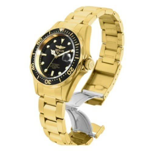 Invicta Men’s 8936 Pro Diver Collection 23k Gold Plated Watch