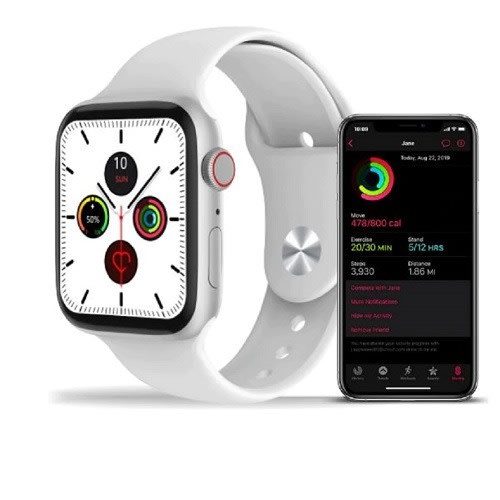 S17s Series 7 Full Screen Smart Watch - White