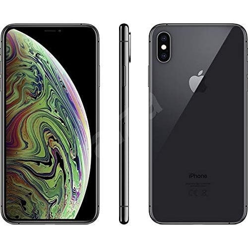 iPhone Xs Max 256GB ROM -4GB RAM -4G- Grey +Free Pouch & Screen Guide