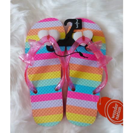 Striped Girl Slippers