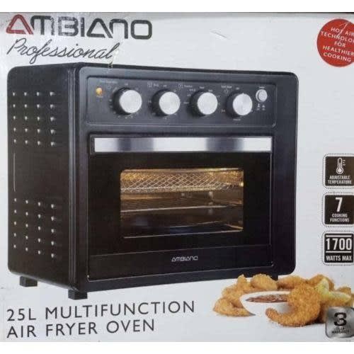 Ambiano 25l Multifunction Air Fryer Oven - 1700w