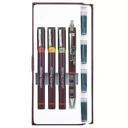 Rotring Isograph Pen - Set Of 3