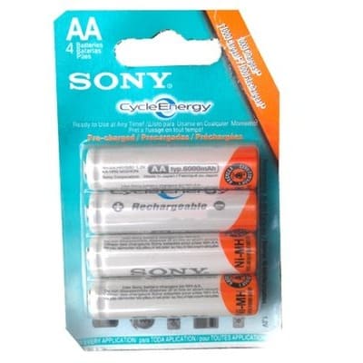 Sony Rechargeable Batteries for All Uses