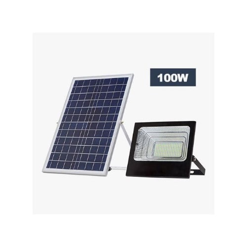 Waterproof Solar Security Flood Light With Remote Control -100w