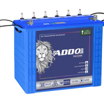 Addo - Tall Tubular Battery - 12v 220ah