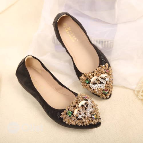 Foldable Banana Shoe - Black
