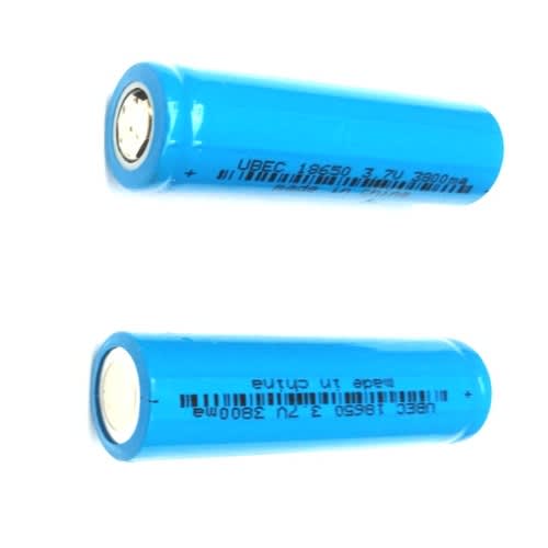 2pcs-Lithium Battery- Flat Head