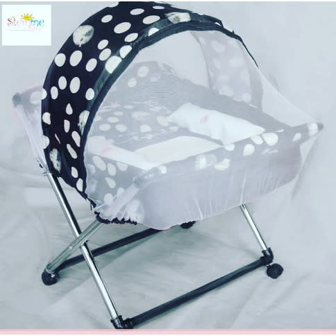 Baby Bed With Stand & Mosquito Net