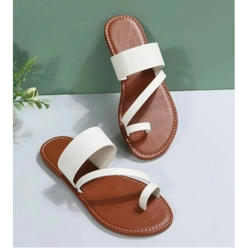 Realwon Female Slippers - White